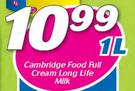 Cambridge Food Full Cream Long Life Milk-1Ltr