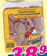Supreme Frozen Mixed Chicken Portions-2Kg