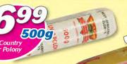 Sky Country Liver Polony-500g