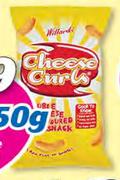 Willards Cheese Curls Assorted-150g