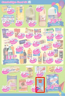 Cambridge Food Free State & Kimberley : Birthday (29 Sep - 5 Oct 2016), page 3