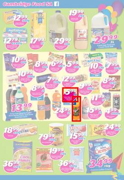 Cambridge Food Free State & Kimberley : Birthday (29 Sep - 5 Oct 2016), page 3