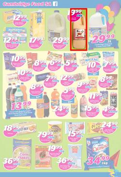 Cambridge Food Free State & Kimberley : Birthday (29 Sep - 5 Oct 2016), page 3