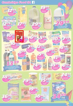 Cambridge Food Free State & Kimberley : Birthday (29 Sep - 5 Oct 2016), page 3