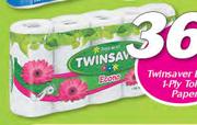 Twinsaver Econo 1 Ply Toilet Paper-10's
