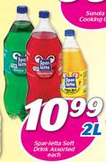 Spar-Letta Soft Drink Assorted-2Ltr Each