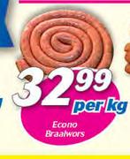 Econo Braaiwors-Per Kg