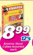 Knorrox Stock Cubes Assorted-12's 