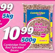 Cambridge Food Red Speckled Beans-500g