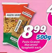 Pasta Grande Macaroni/Spaghetti-500g