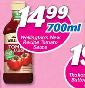 Wellington's New Recipe Tomato Sauce-700ml