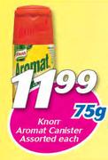 Knorr Aromat Canister Assorted-75g 