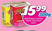 Bull Brand Corned Meat Assorted-300g Each