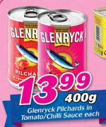 Glenryck Pilchards In Tomato/Chilli Sauce-400g Each