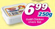 Goldi Chicken Livers Tub-250g
