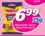 Maynards Gums Assorted-75g