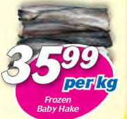 Frozen Baby Hake-Per Kg