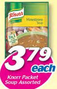 Knorr Packet Soup Assorted-Each
