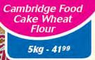 Cambridge Food Cake Wheat Flour-5Kg