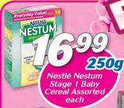 Nestle Nestum Stage 1 Baby Cereal Assorted-250g 