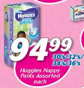 Huggies Nappy Pants Assorted-Each