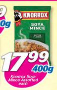 Knorrox Soya Mince Assorted-400g