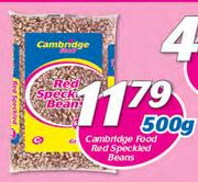 Cambridge Food Red Speckled Beans-500g