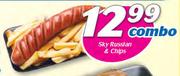 Sky Russian & Chips-Combo