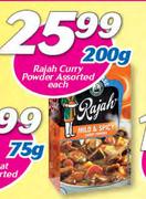 Rajah Curry Powder Assorted-200g