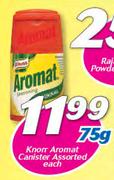 Knorr Aromat Canister Assorted-75g 