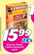Knorrox Stock Cubes Assorted-24's