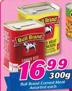 Bull Brand Corned Meat Assorted-300g