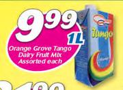 Orange Grove Tango Dairy Fruit Mix Assorted-1Ltr