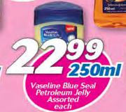 Vaseline Blue Seal Petroleum Jelly Assorted-250ml