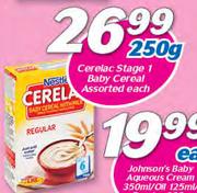 Cerelac Stage 1 Baby Cereal Assorted-250g