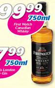 First Watch Canadian Whisky-750ml