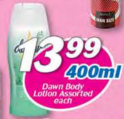 Dawn Body Lotion Assorted-400ml