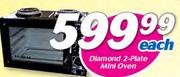 Diamond 2 Plate Mini Oven