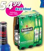 Heineken Lager NRB's-6x330ml