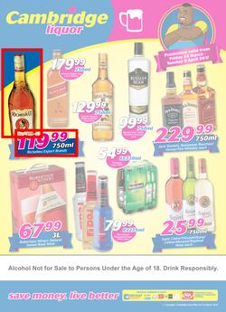 Cambridge Liquor (24 Mar - 9 Apr 2017), page 1