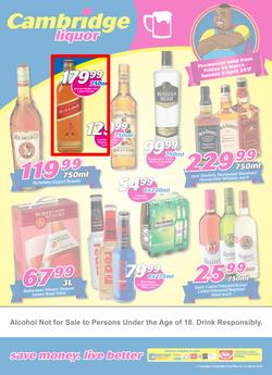 Cambridge Liquor (24 Mar - 9 Apr 2017), page 1