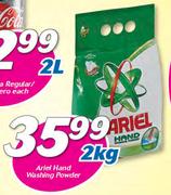 Ariel Hand Washing Powder-2Kg