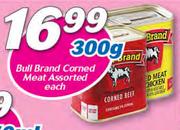 Bull Brand Corned Meat Assorted-300g Each