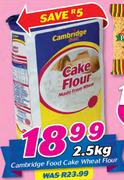 Cambridge Food Cake Wheat Flour-2.5Kg