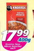 Knorrox Soya Mince Assorted-400g