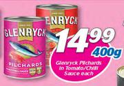 Glenryck Pilchards In Tomato/Chilli Sauce-400g Each