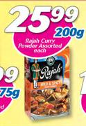 Rajah Curry Powder Assorted-200g