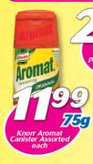Knorr Aromat Canister Assorted-75g