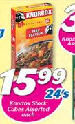 Knorrox Stock Cubes Assorted-24's