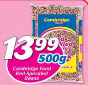Cambridge Food Red Speckled Beans-500g
